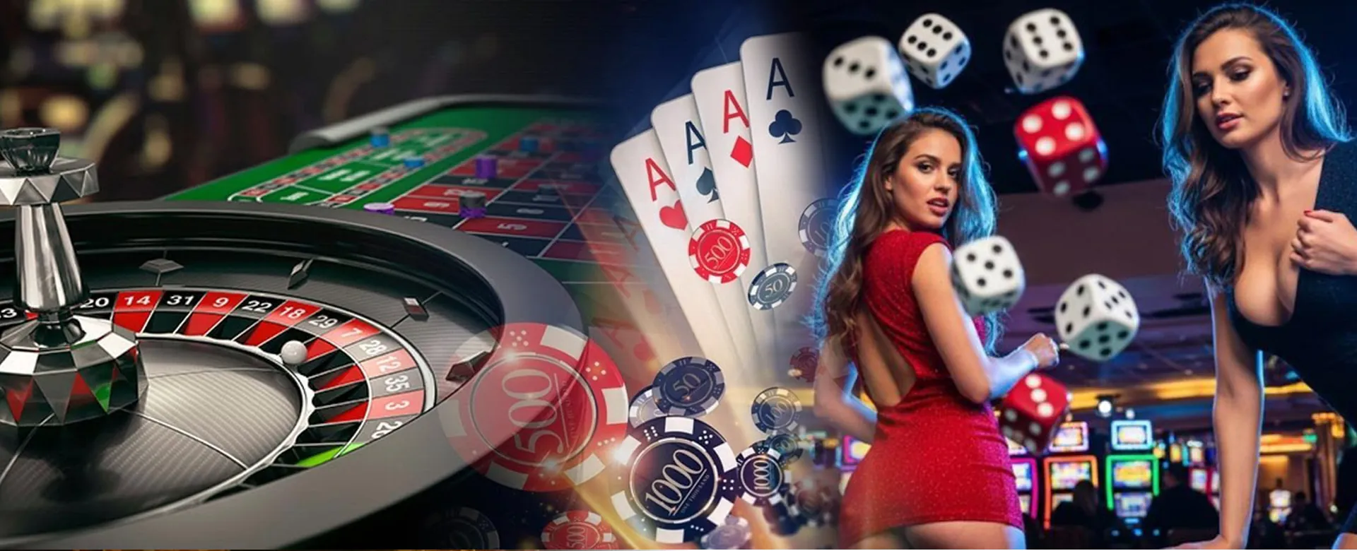 Lettering JL online casino hero banner